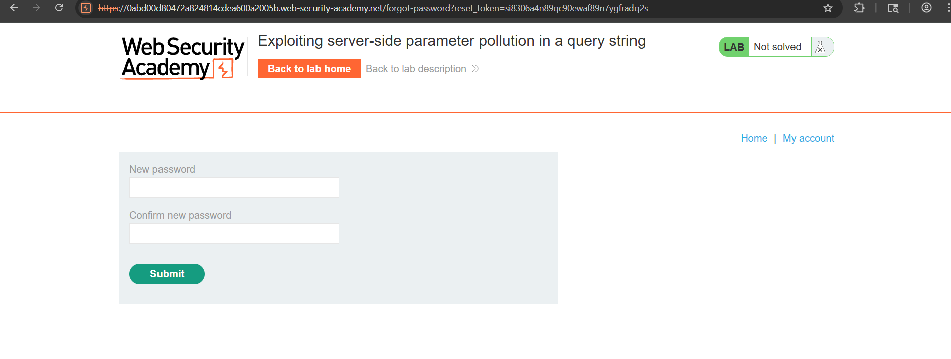 Thay đổi password của administrator