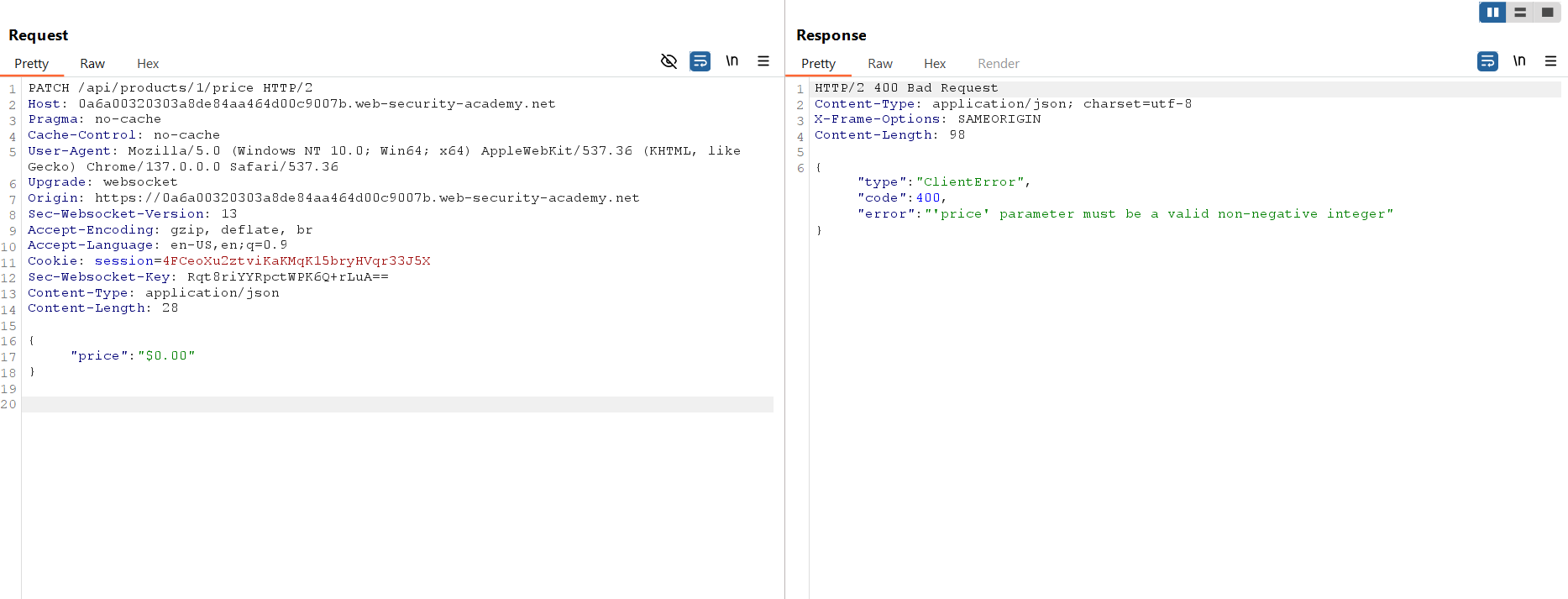 Thêm body vào request